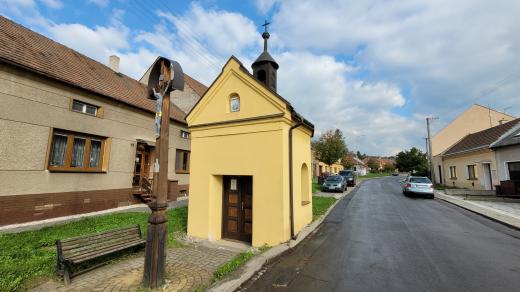 Kaple byla postavena v roce 1859 po velkém krupobití a větrné smršti V roce 1931 byla zasvěcena sv. Markétě