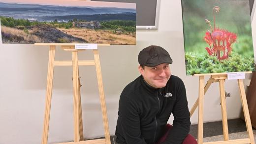 Autorem fotografií je šéf správy CHKO Brdy Bohumil Fišer