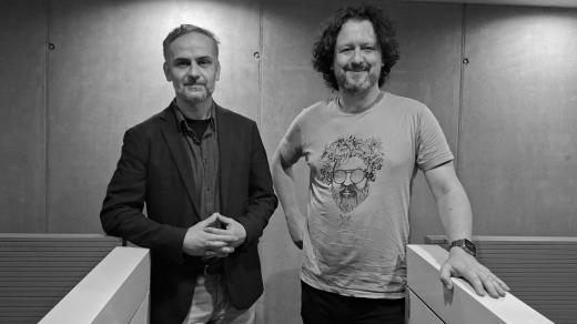 Jiří Forejt a Martin Preiss v ArtCafé