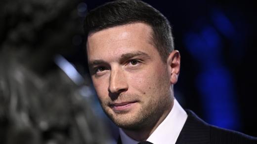 Předseda francouzského Národního sdružení Jordan Bardella