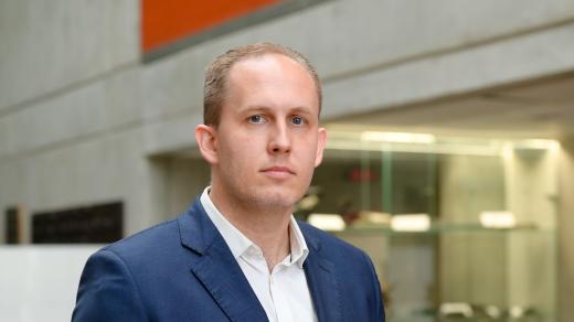 Politický geograf Jan Kofroň z Fakulty sociálních věd Univerzity Karlovy