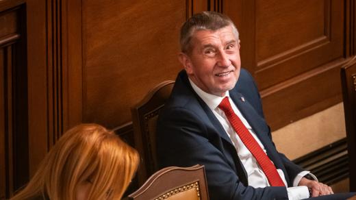 Premiér Andrej Babiš (ANO) ve Sněmovně