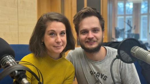 Marta Zichová a Jakub Krisl, kteří se svépomocně pustili do rekonstrukce původního Baťova půldomku ve Zlíně