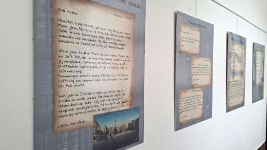 Rok v životě knihkupce, výstava na arkádě Mladoboleslavského hradu