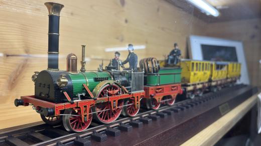 Muzeum vláčků v Crans-Montaně