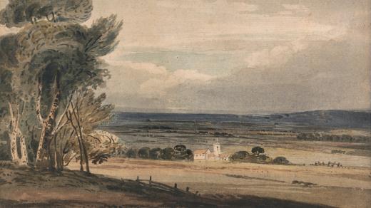 Krajina na staré ilustraci