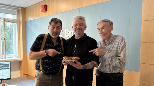 Zdeněk Junák, Pavel Kašpar a Jaromír Meixner s lahodnými větrníky