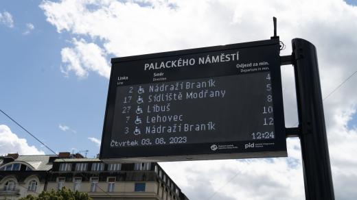 Elektronický označník ve Středočeském kraji