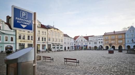 Masarykovo náměstí v Pelhřimově