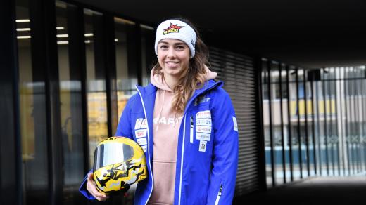 Skeletonistka Anna Fernstädtová