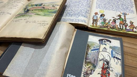 V muzeu Jílové u Prahy digitalizují 50 trampských kronik