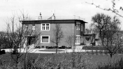 Vila Jana Antonína Bati ve Zlíně; sbírka archivních fotografií