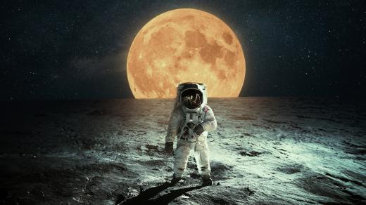 Člověk na Měsíci