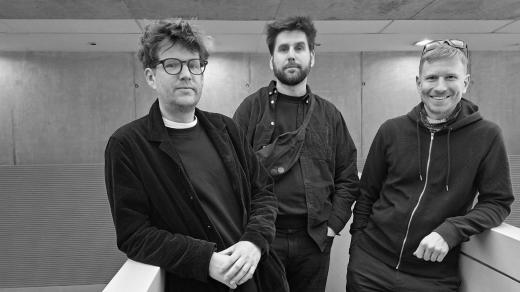 Jiří Libánský, Petr Mazoch a Daniel Bacho v ArtCafé