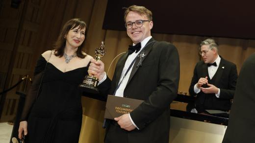 Pavel Talankin s Oscarem za dokument Pan Nikdo proti Putinovi