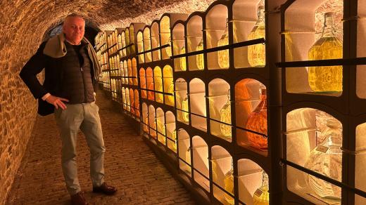 Vůně v podzemí zrají několik měsíců