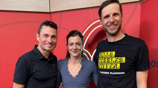 Atletka Kristiina Sasínek Mäki v pořadu Kilometry Jiřího Ježka