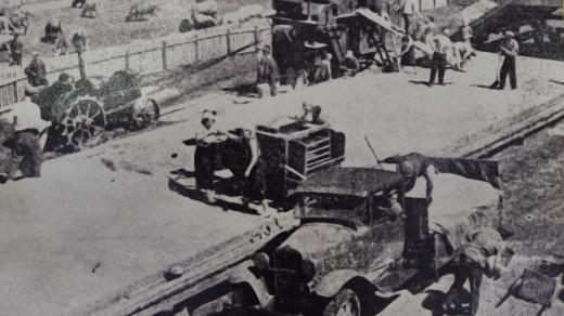 Kolchoz Valdheim v roce 1933
