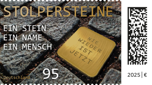 Německá známka se stolpersteinem