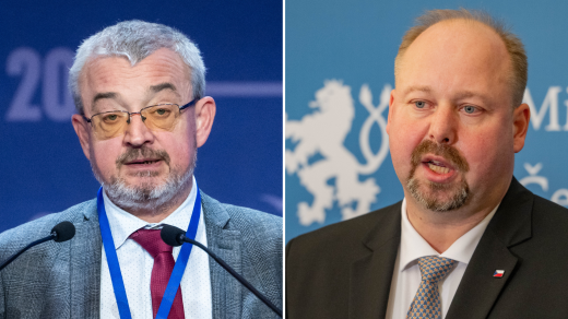 Ministr spravedlnosti za hnutí ANO Jeroným Tejc a předseda poslaneckého klubu ODS Marek Benda