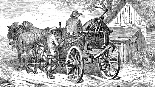 Povoz na přepravu uhlí