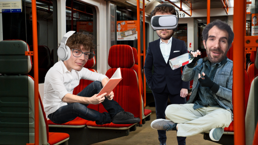 Chcete být v MHD za největší drsňáky? Čtěte si tam knihu a nebuďte na telefonu, radí Chudáčci