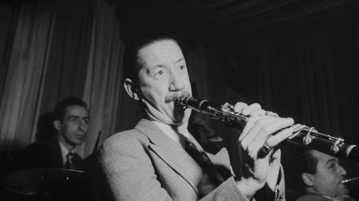 Klarinetista Charles Ellsworth „Pee Wee“ Russell