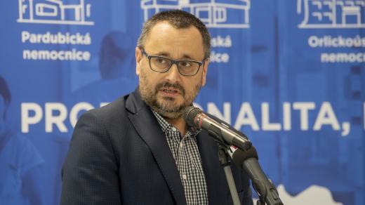 Ředitel Nemocnice Pardubického kraje Tomáš Gottvald
