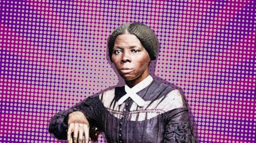 Harriet Tubmanová (digitálně kolorováno, koláž Český rozhlas)