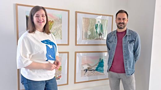 Třinec, pohádková galerie, Veronika Chmelařová a Janusz Niedoba