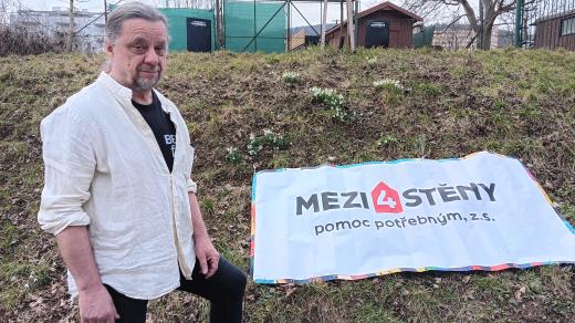 Ředitel spolku Mezi4stěny David Daniel