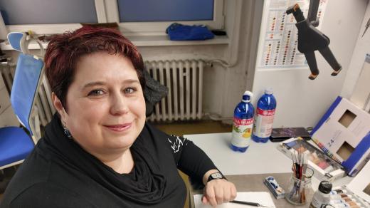 Modelářka Lucie Puskeilerová