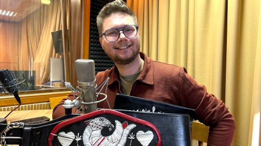 Kryštof Makovec, člen folklorního souboru Úsvit