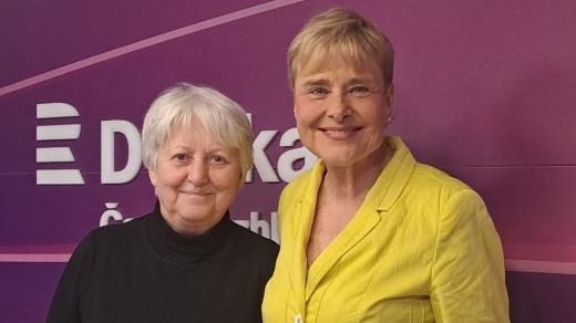 Milena Štráfeldová a Marie Retková