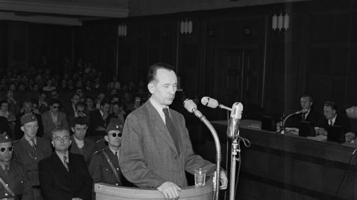 Záviš Kalandra před státním soudem, 4. června 1950