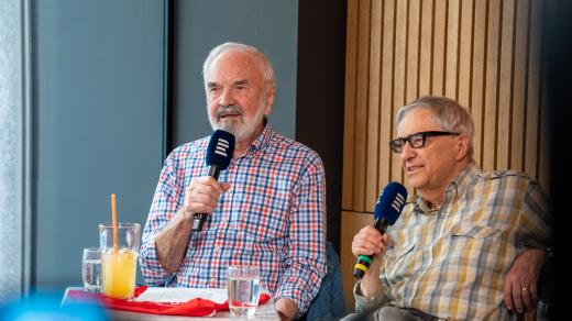 Zdeněk Svěrák a Miloň Čepelka jsou nestory souboru Divadla Járy Cimrmana