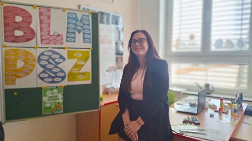 Učitelka Barbora Kociánová