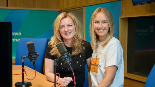 Hana Hendrychová a Pavla Krečmerová