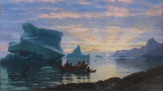 Carl Rasmussen: Půlnoc na pobřeží Grónska
