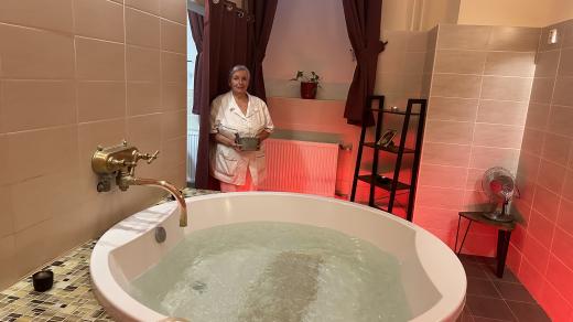 Blanka Blažková, lázeňská v Alžbětiných lázních v Karlových Varech