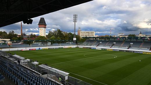 Fotbalový stadion na Střeleckém ostrově v Českých Budějovicích