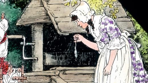 Paní Holle z pohádek bratří Grimmů