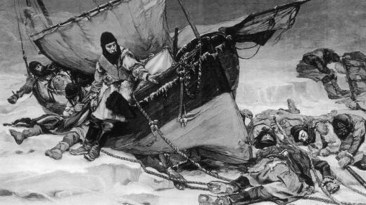 Tragédie Franklinovy expedice v představě umělce