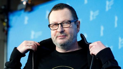 Dánský režisér Lars von Trier během 64. ročníku festivalu, když promoval svůj film Nymfomanka