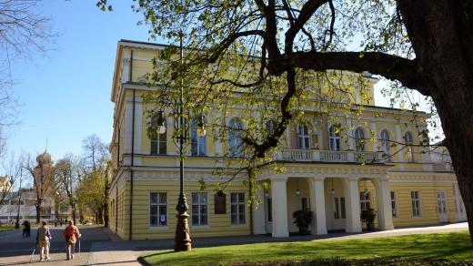 Palác Žofín stojí na Slovanském ostrově