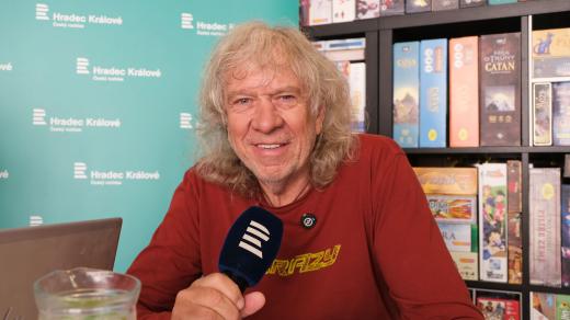 Rudolf Švaříček v rozhlasové kavárně