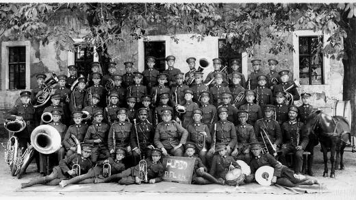 Vojenská hudba 4. pěšího pluku Prokopa Velikého, 1921