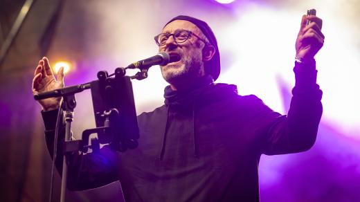 Miroslav Kemel na Koncertě pro budoucnost na Václavském náměstí