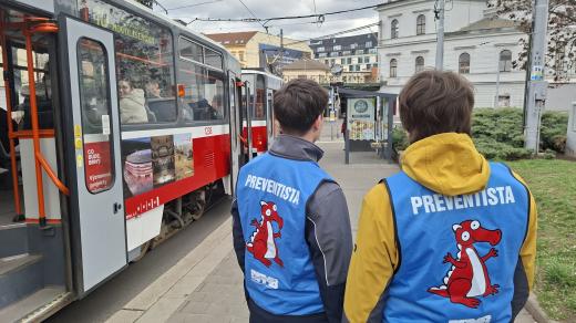Preventisté Dopravního podniku města Brna