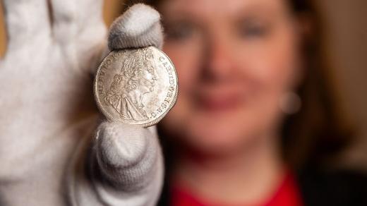 Poslední kutnohorská mince, půltolar Karla VI. z roku 1726